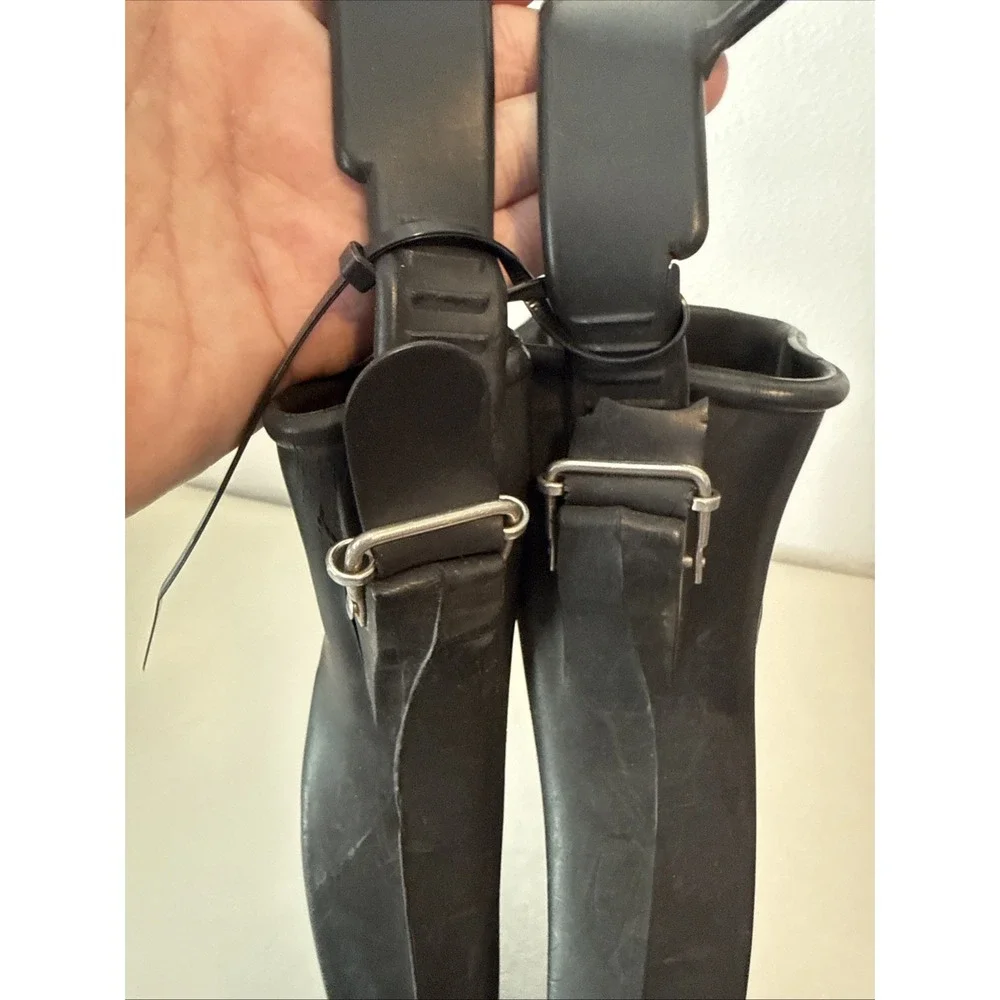 Aqua Lung Rocket Fins Black US Divers Vented Scuba Diving One Size Fits‎ All USA